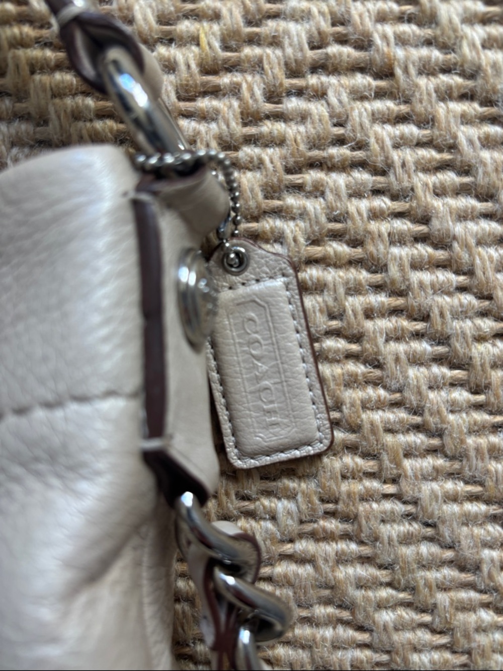 Coach Pebbled Leather Hobo Bag - Picture 3 of 10